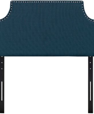 Laura Twin Upholstered Fabric Headboard