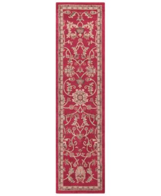 Surya - Riley RLY-5024 Bright Orange 2' x 7'5" Runner Area Rug