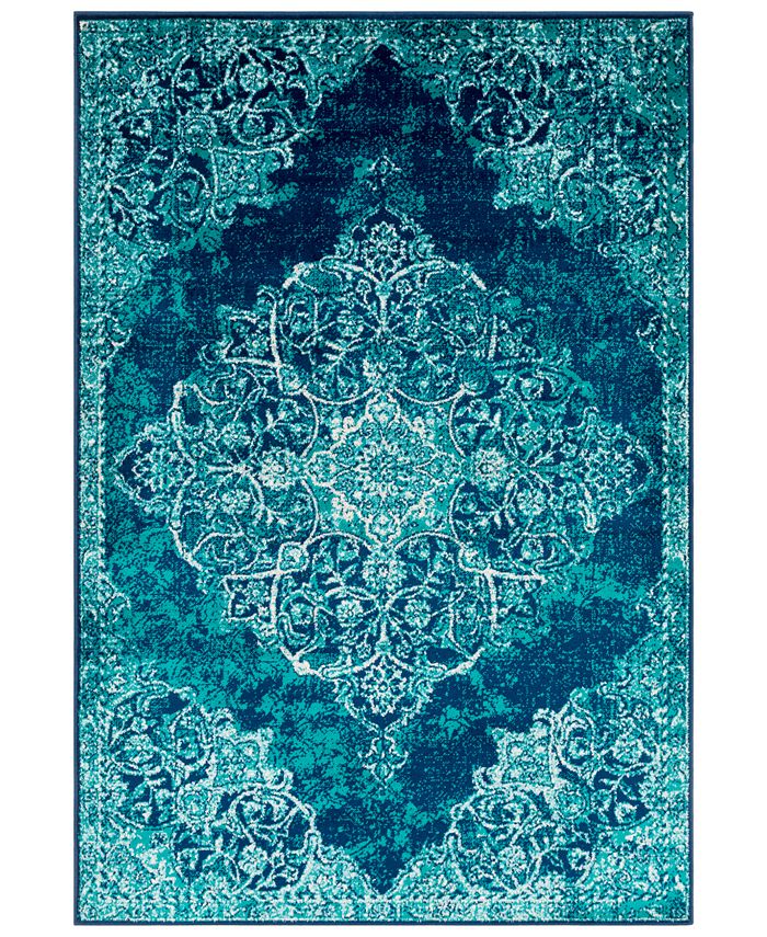 Abbie & Allie Rugs - Paramount PAR-1098 Teal 8'10" x 12'9" Area Rug
