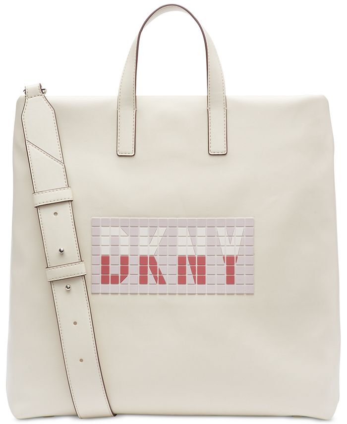 Dkny tilly logo tote hot sale