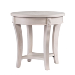 Faison Traditional Round End Table