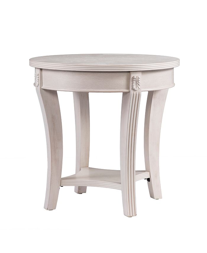 Southern Enterprises Faison Traditional Round End Table & Reviews