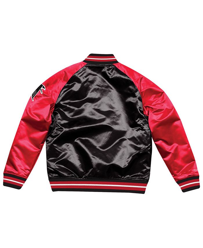 Mitchell and ness tough season satin jacket hot sale