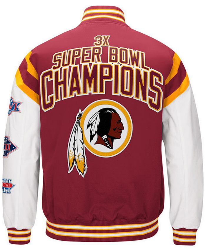 Authentic NFL Apparel Men's Washington Redskins Home Team Varsity