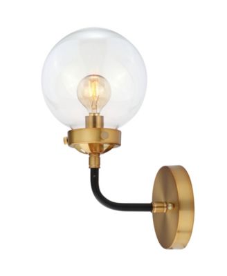 Caleb 1-Light Brass Wall Sconce