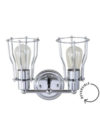 Evelyn 2-Light Metal Vanity Light