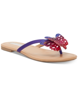 image of Inc Women-s Marsha Butterfly Flip-Flop Sandals, Created for Macy-s Women-s Shoes
