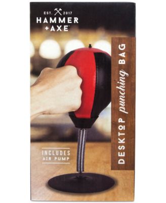 Black Series Hammer and Axe Desktop Punching Bag