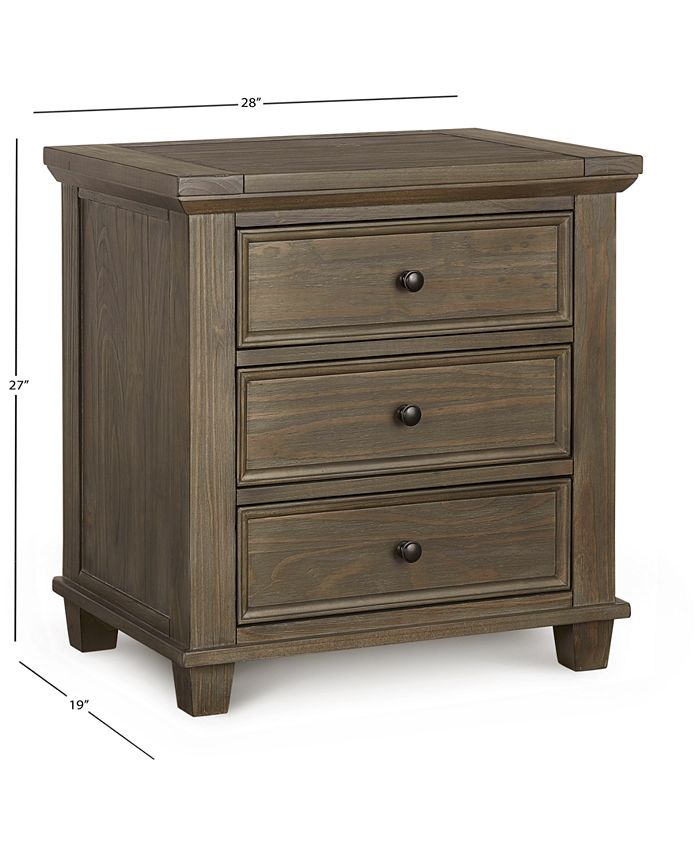 Furniture Closeout! Tristan USB Outlet Nightstand, Created for Macy's