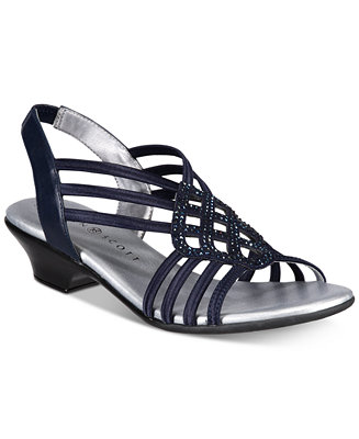 Karen Scott Elinoor Slingback Sandals, Created for Macy's - Macy's