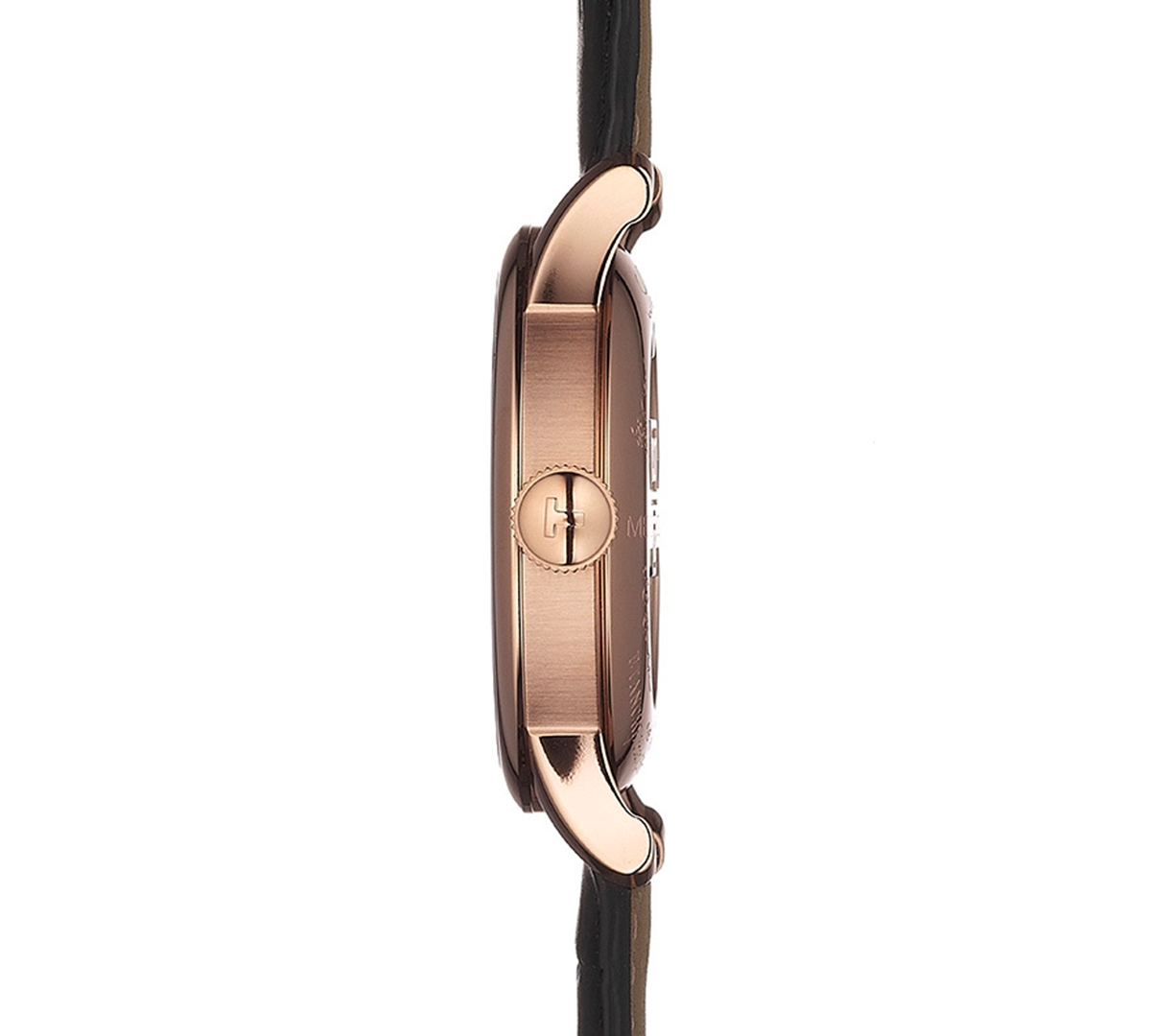 Shop Tissot Men's Swiss Le Locle Black Leather Strap Watch 40mm
