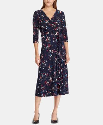 Lauren Ralph Lauren - Floral-Print Fit & Flare Dress