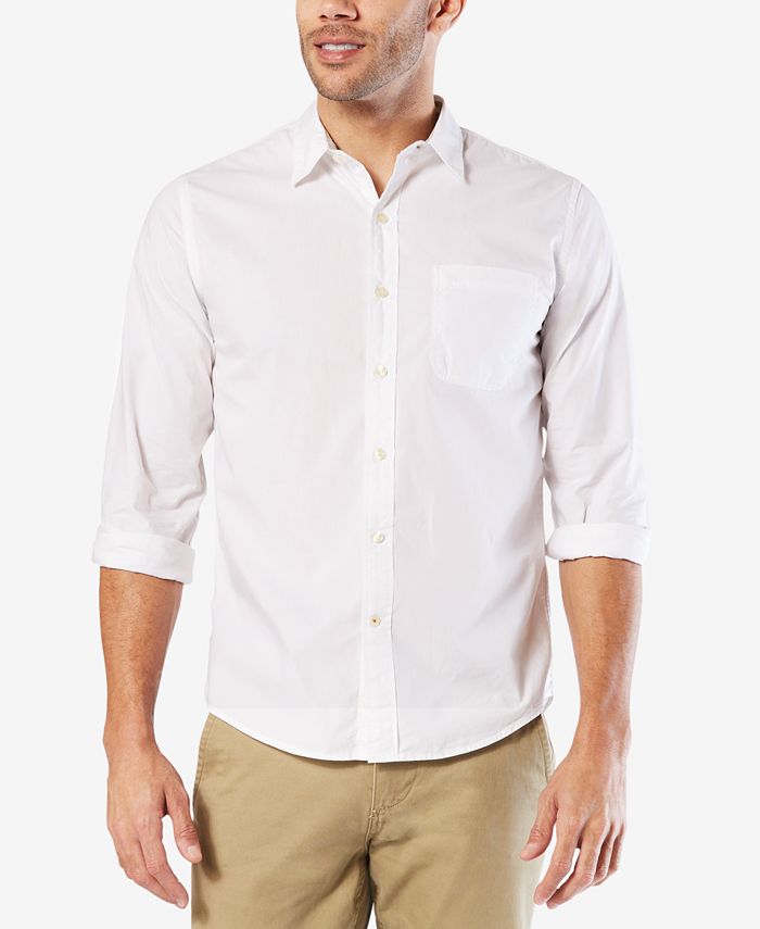 Dockers Men's Alpha Laundered Shirt - Macy's