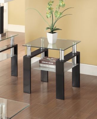 Nicole Contemporary End Table - Macy's