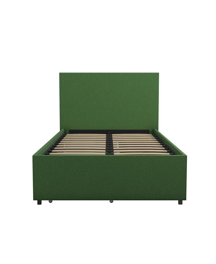 Novogratz Collection Novogratz Kelly Upholstered Twin Bed with Storage