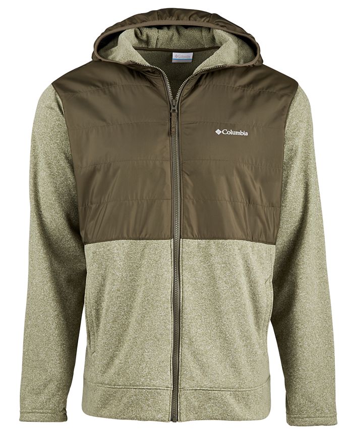 Columbia Mens Hybrid ZipFront Hooded Jacket Macy's