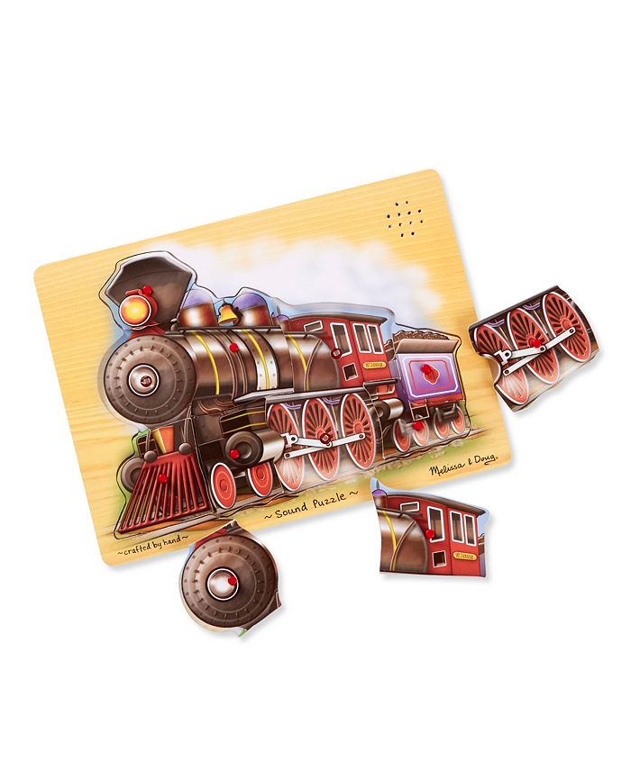 Melissa and doug shop train sound puzzle