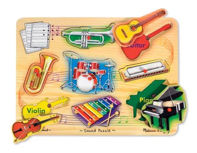 sound puzzle musical instruments