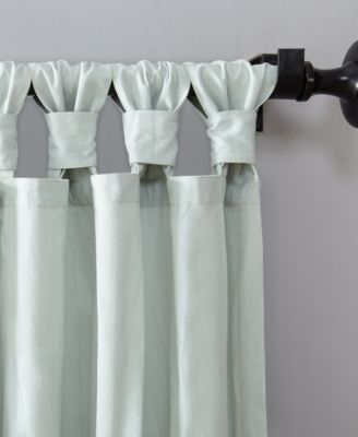 Washed Cotton Twist Tab Curtain