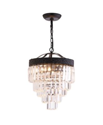 Wyatt 2-Light Crystal Led Chandelier