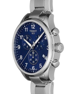 Men's Swiss Chronograph Chrono XL Classic T-Sport Stainless Steel Bracelet Watch 45mm