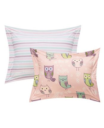 Chic Home - Owl Forest 8-Pc. Bed In a Bag Comforter Sets