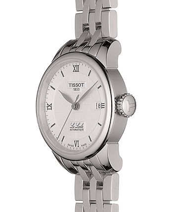 Tissot - Women's Swiss Automatic Le Locle Stainless Steel Bracelet Watch 25mm 758499248655
