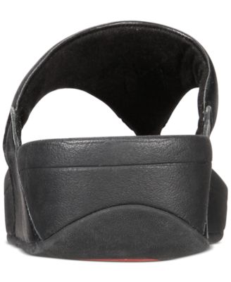 Lulu Leather Toe-Thongs Casual Sandals