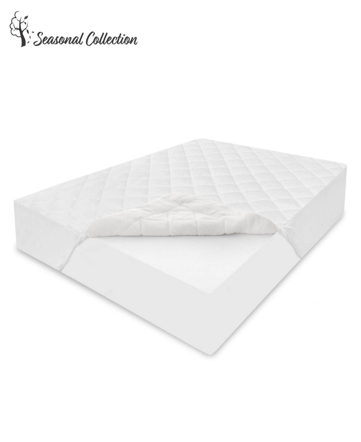 UPC 096675100619 product image for SensorPEDIC Twin All Seasons Reversible Mattress Pad | upcitemdb.com