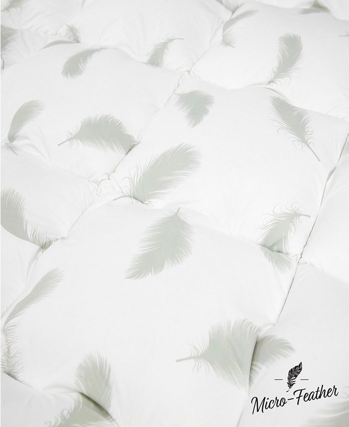 SensorPEDIC CLOSEOUT! California King Quilted Memory Foam and Micro Feather Mattress Topper Macy's