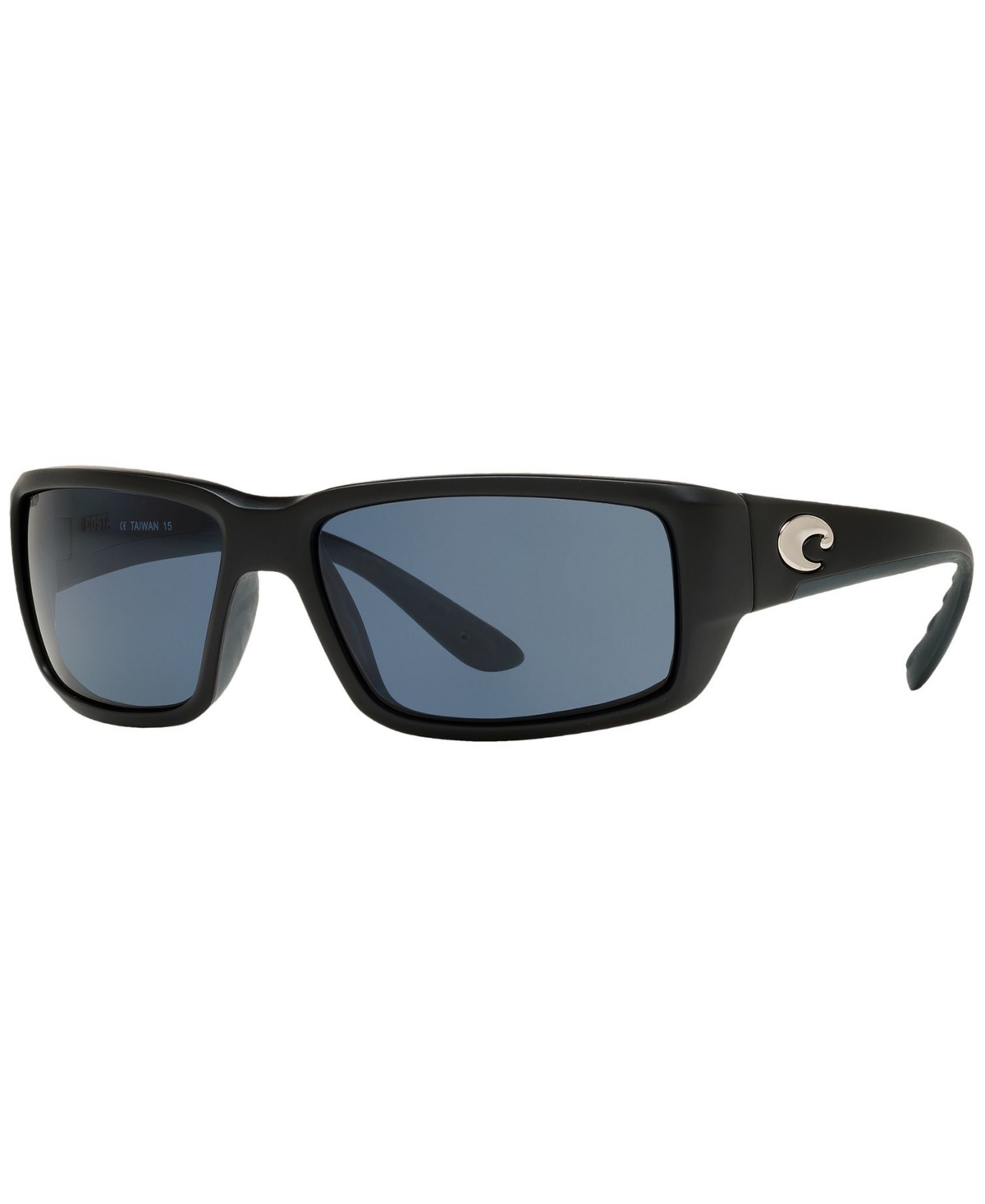 Costa Del Mar Polarized Sunglasses, Fantail Polarized 59p In Black,grey Polar