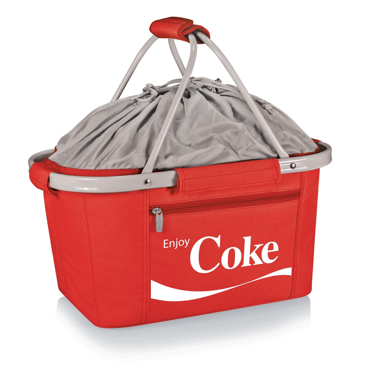 by Picnic Time Coca-Cola Metro Basket Collapsible Tote - Red