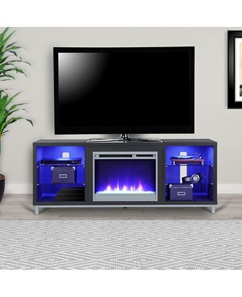 Ameriwood Home Norton 70 Inch Fireplace Tv Stand Reviews Furniture Macy S