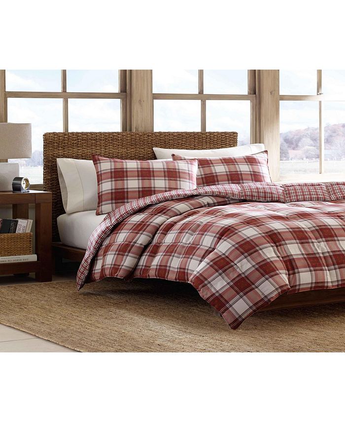 Eddie Bauer CLOSEOUT! Edgewood Full/Queen Duvet Cover Set & Reviews