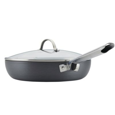 Anolon Professional Hard Anodized Nonstick Covered Deep 12" Skillet