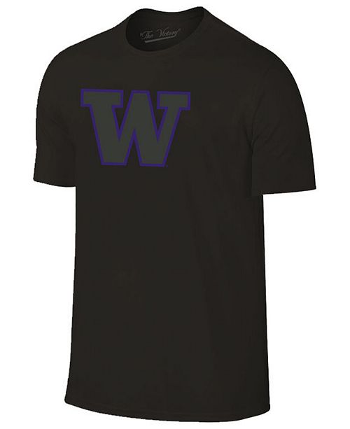 Champion Men S Washington Huskies Black Out Dual Blend T Shirt Reviews Sports Fan Shop By Lids Men Macy S