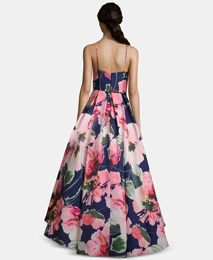betsy and adam high low gown