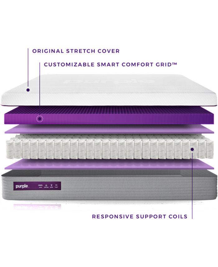 Purple .3 Hybrid Premier 12" Mattress Twin XL & Reviews Mattresses