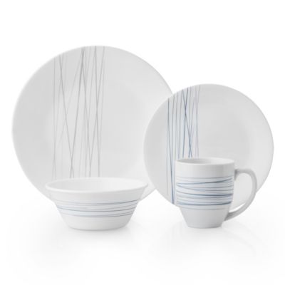 Corelle - Silver Strands 16pc Set
