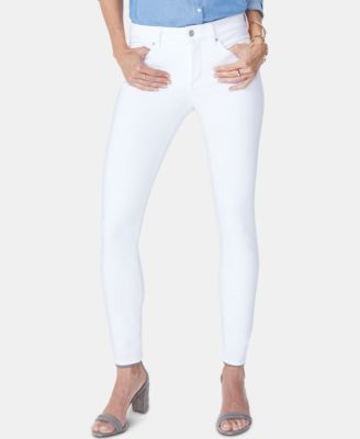 nydj black skinny jeans