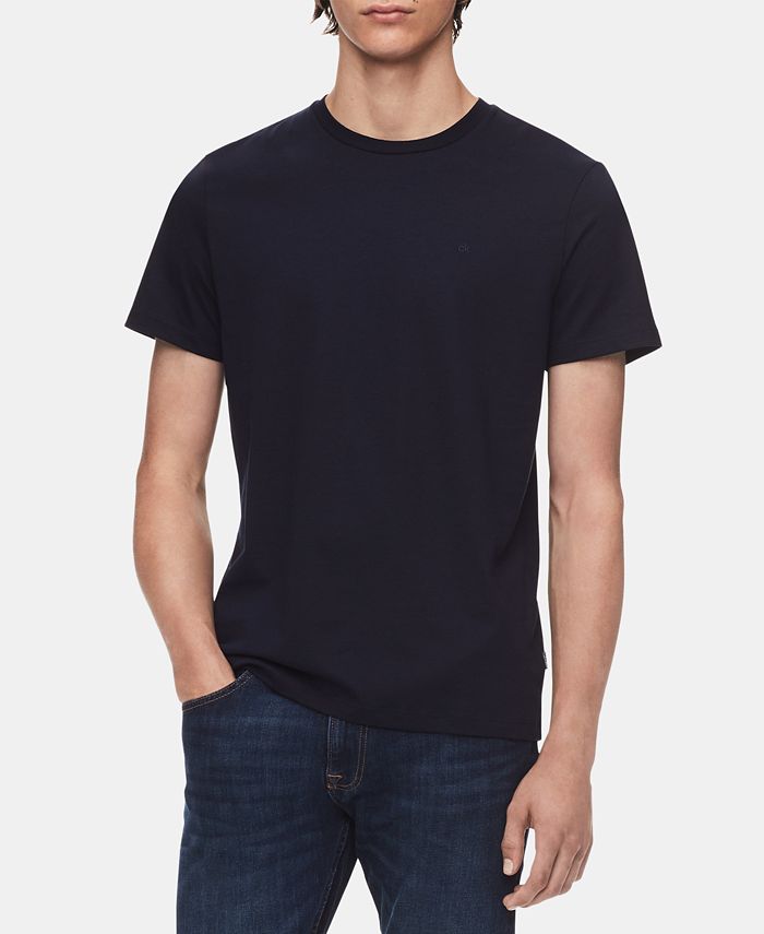 Calvin Klein Men's Liquid Touch Solid T-Shirt - Macy's