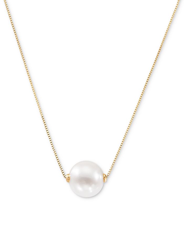 Saks Fifth Avenue Women's 14K Yellow Gold & 8.5-9mm Cultured Freshwater Pearl Necklace
