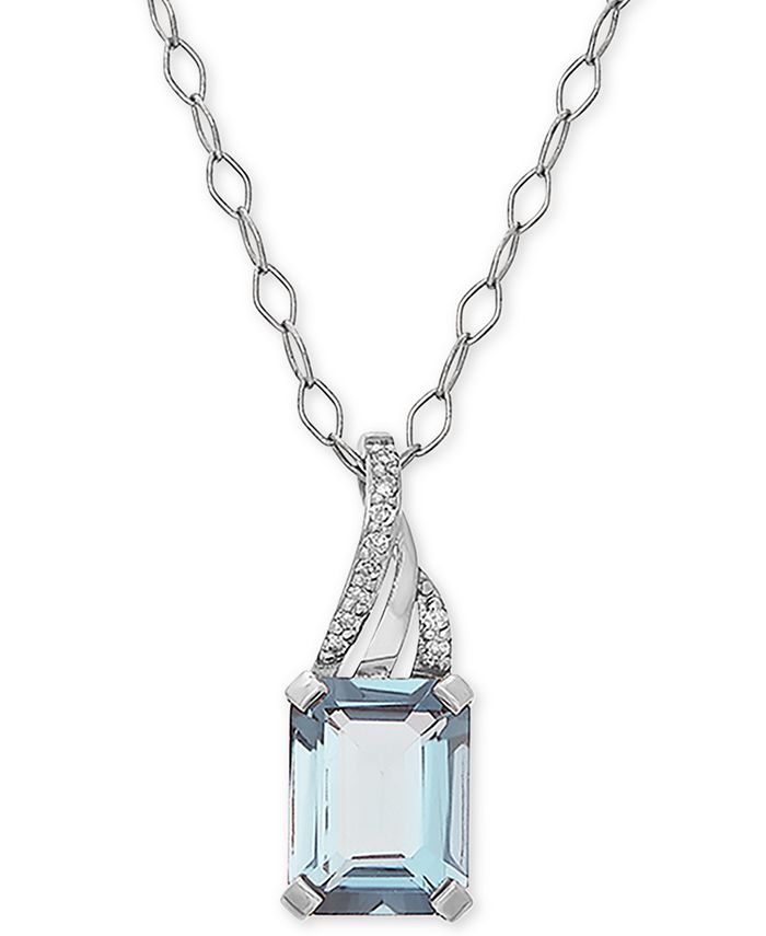 Macys 2025 aquamarine jewelry