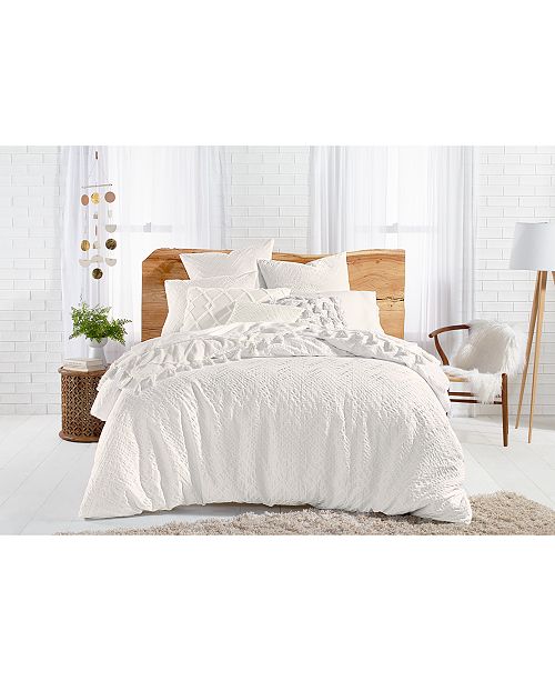 Lucky Brand Taos Cotton 2 Pc Matelasse Twin Twin Xl Duvet Cover
