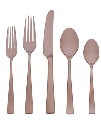 Gorham - Elemental Copper 5 Piece Place Setting
