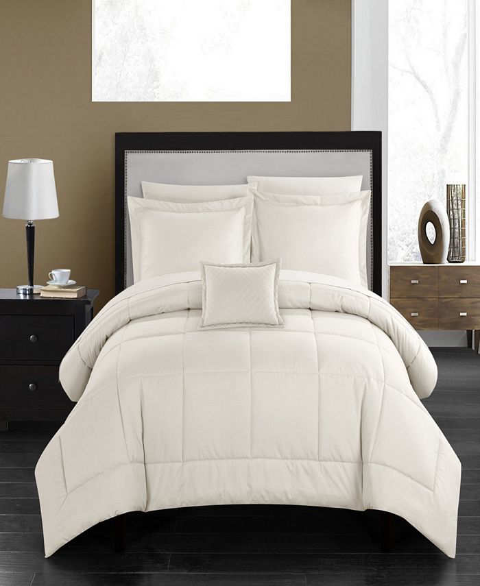 Chic Home - Jordyn 8-Pc. Bed In a Bag Comforter Sets