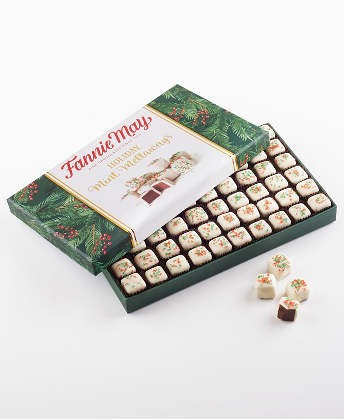 Fannie May Fine Chocolates Mint Meltaways Box Macy's
