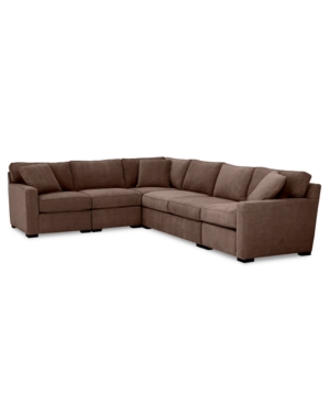 FURNITURE RADLEY 5-PC. FABRIC SECTIONAL SOFA, CREATED FOR MACY'S