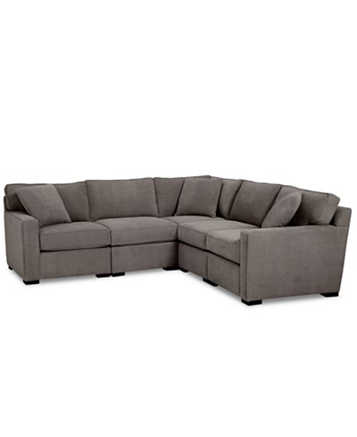 Furniture Radley Fabric 5 Pc Sectional