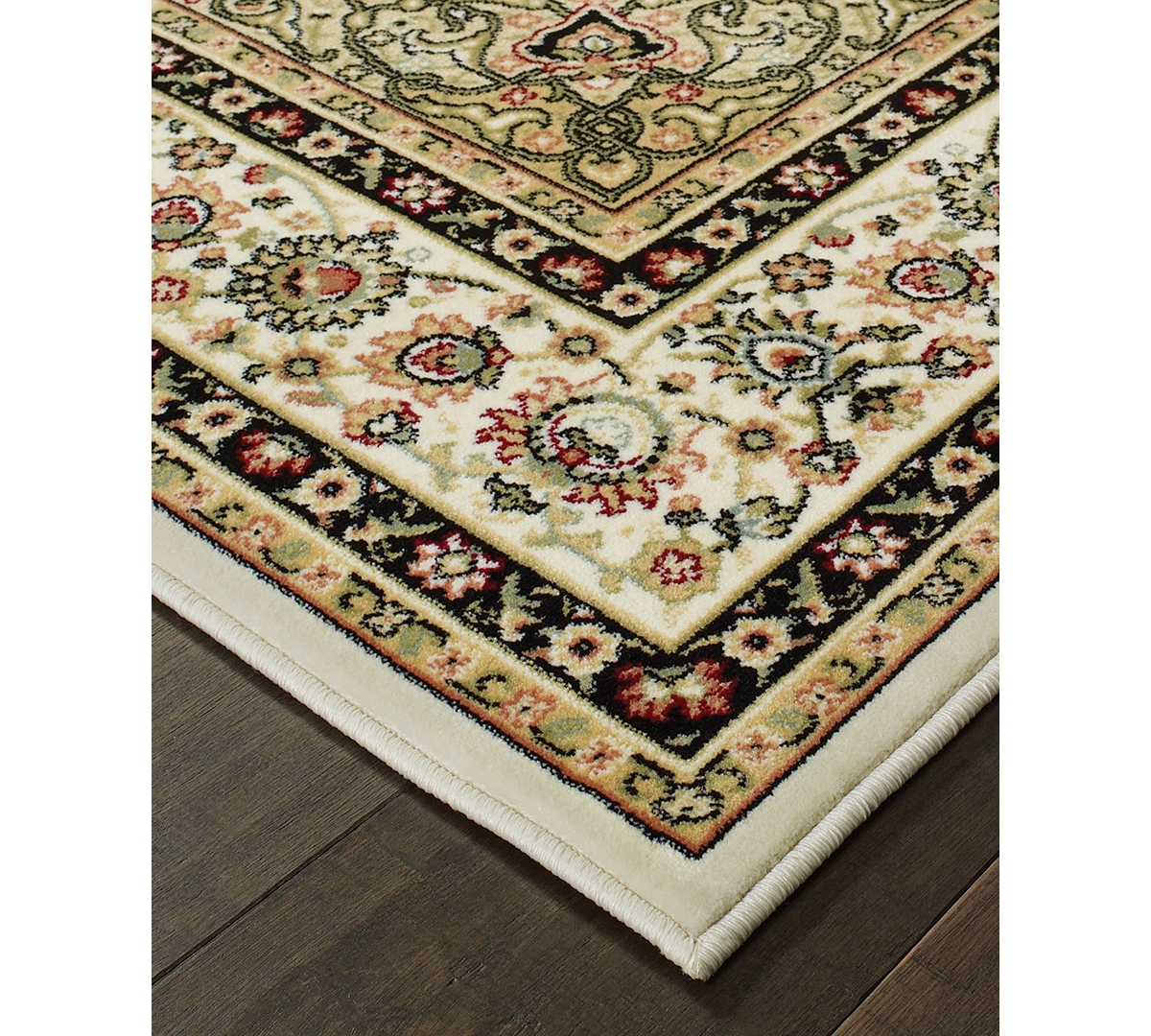 Closeout! Oriental Weavers Kashan 119WBeige Area Rug -Beige